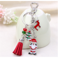 Wholesale Metal Beautiful Christmas Gifts Keychain