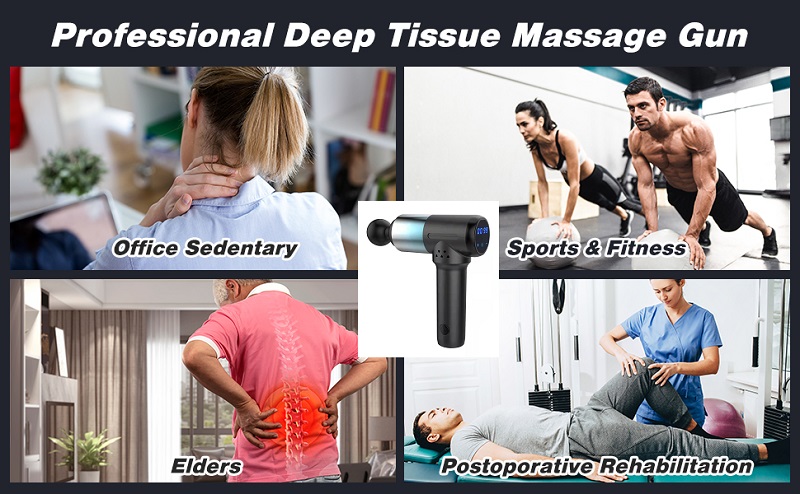 Titanium Massage Gun Use For Jpg