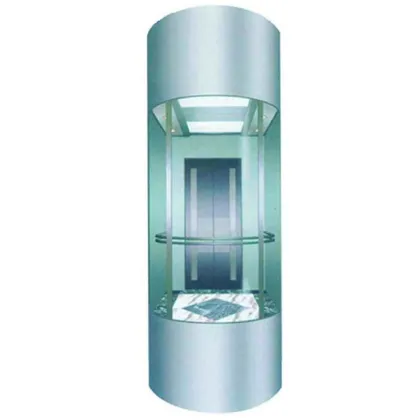 Landscape-Friendly Fast Shopping Mall Elevator Sightseeing