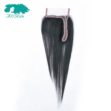 No Tangle No Shed L part 10A  4x4 Swiss Lace Natural Color 100% Brazilian Virgin Human Hair Straight 8"-20" Lace Closure