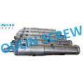 55/110, 55/120 Twin Conical Screw and Barrel for PVC Extrusion