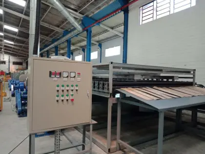 New Technology Roller Dryer Heated by Biomass Burner