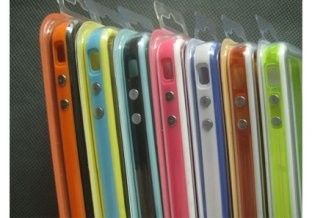Oem Design Apple Iphone Bumper Accessories Combination Of Rubber And Molded Plastic