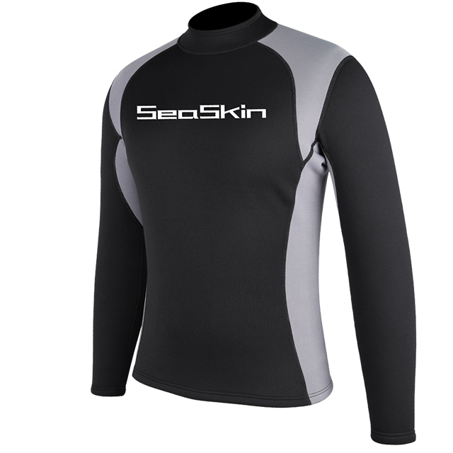 Seaskin Mens 2mm wetsuit yelek/sörf için üst