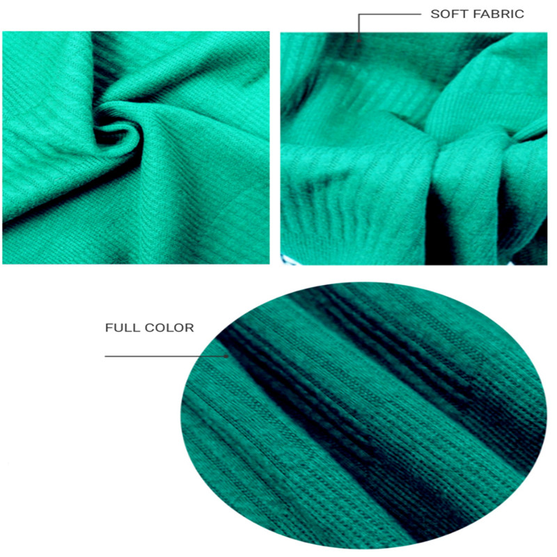 Lake Blue Jacquard Doddy Polyester Spander Winter Fabric01