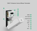 Wall Hang Battery Ultrasonic Humidifier Diffusers Dispenser
