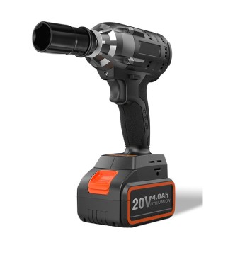 Cordless Impact Wrench with High Torque Lithium Battery