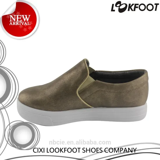 2015 new arrival soft comfort walking high quality cheap lady shoes