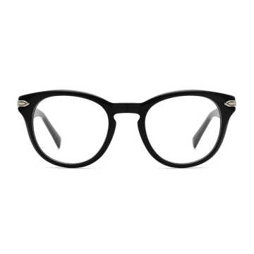 New Classical Full Rim Round Shape Top Quality Acetate Optical Glasses Frames