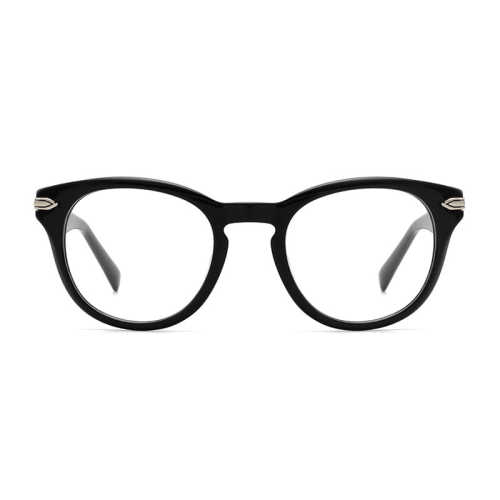 Νέο κλασικό στρογγυλό σχήμα στρογγυλού σχήματος κορυφαία ποιότητα οξικό οπτικά γυαλιά πλαίσια