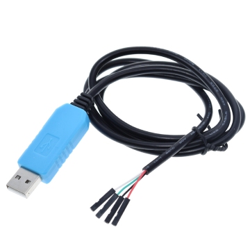 TZT PL2303 TA USB TTL RS232 कन्वर्ट सीरियल केबल - ब्लू, विन XP/VISTA/7/8/8.1 के साथ संगत