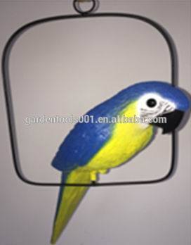 new design parrot outdoor decor artificial decoration 401012-2