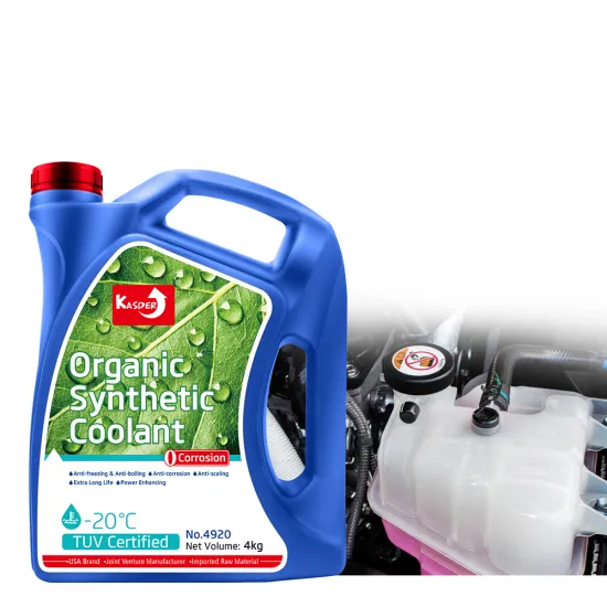 KASDER Brand Long-Life Car Engine Radiator Coolant Antifreeze (5 Ltr) - Green/Pink, 5-Year Lifespan