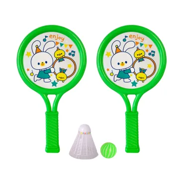 Kids Sports Gaming Toys: Badminton Racket with Plastic Ball