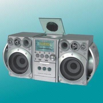 VCD/MP3/CD Radio Cassette Recorder with Reverberation and Surround Function