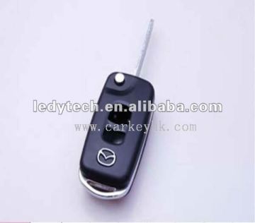 Top quality Mazda modified flip remote key shell