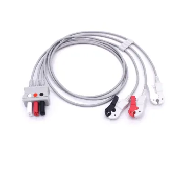 ECG Trunk Cable 5Lead Snap ECG Lead wires