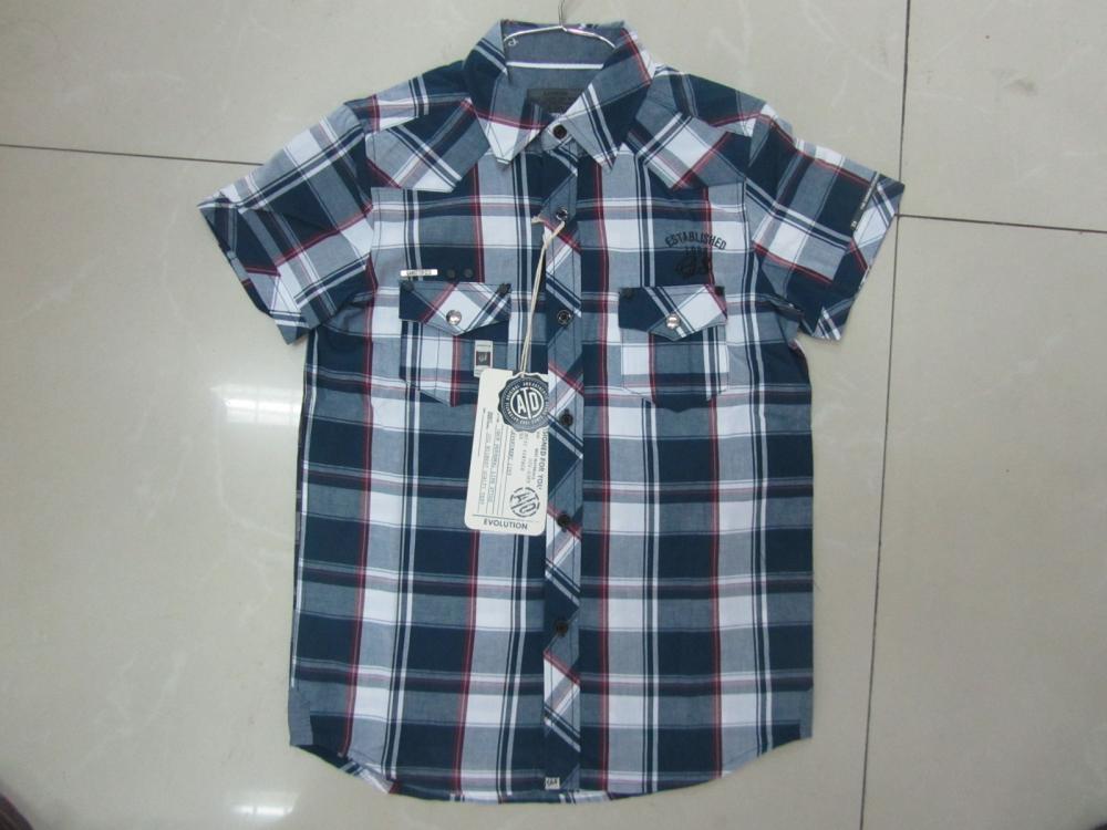 high quality check shirt