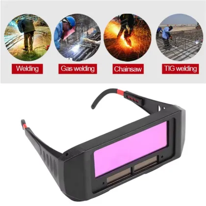 Anti-Glare Solar Auto-Dimming Welder Goggles