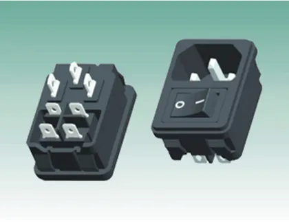 Shanghai Sinmar Electronics DB-14-5F+ Power Sockets 15A250VAC Multifunction Sockets Switch Sockets