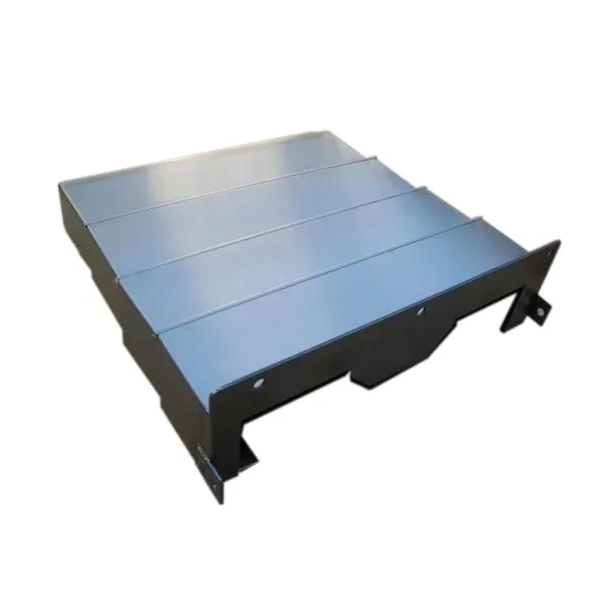 High Precision Steel Telescopic Protection Cover for CNC Machines