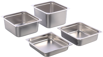 823CT Gastronorm Stainless steel plate