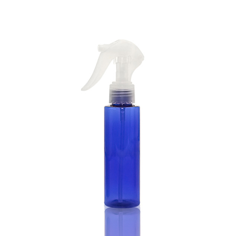 embalagem spray de mouse frasco de spray de cor azul vazio