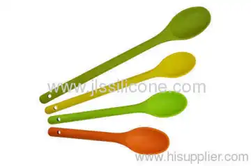 Fda Silicone Spoon In Colorful 
