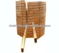 electric furnace shaped induction coil