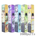 ECIGS de gros 1600puffs jetable Vape Pen