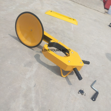 Adjustable Yellow Wheel Tire Lock Clamp for SUV Alignment