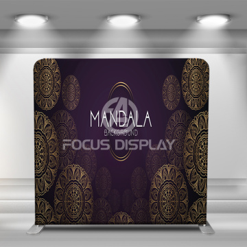 mandala 8ft portable fabric backdrops stands