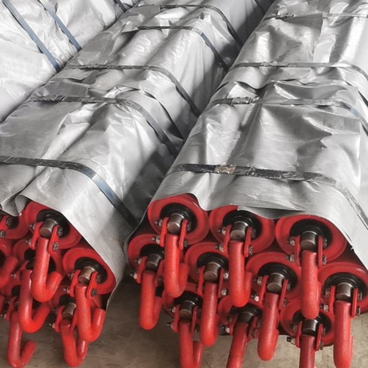 194mm Dia Mining Used Hanging Belt Conveyor Heavy Duty Idler Roller