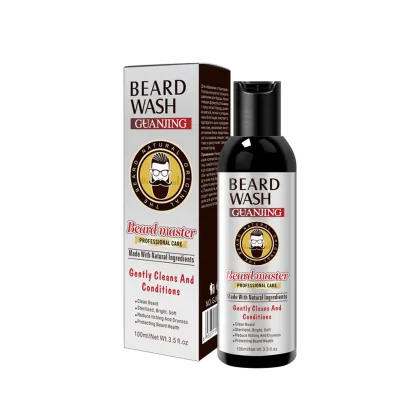 OEM Custom Logo Beard Wash Shampoo - Wholesale Hot Sale for Clean Beard