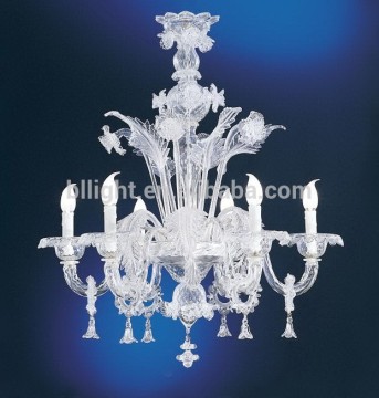 Contemporary style murano glass chandelier in zhongshan