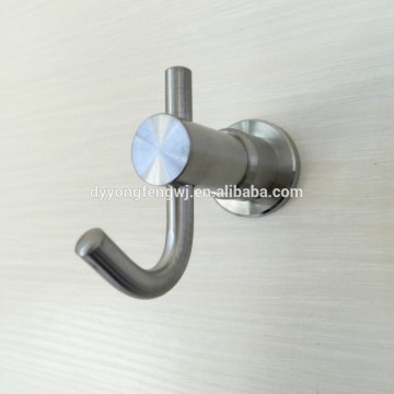 stainless steel single robe hook