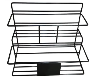Stehende Metalldraht -Smoothie -Sirup -Display -Rack für Café und Coffeeshop