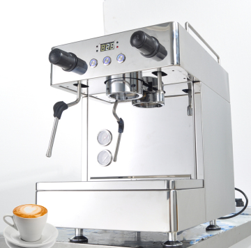 Manual Aluminum White Lever Single Grouphead Espresso Maker 9 15 19 20 Bar