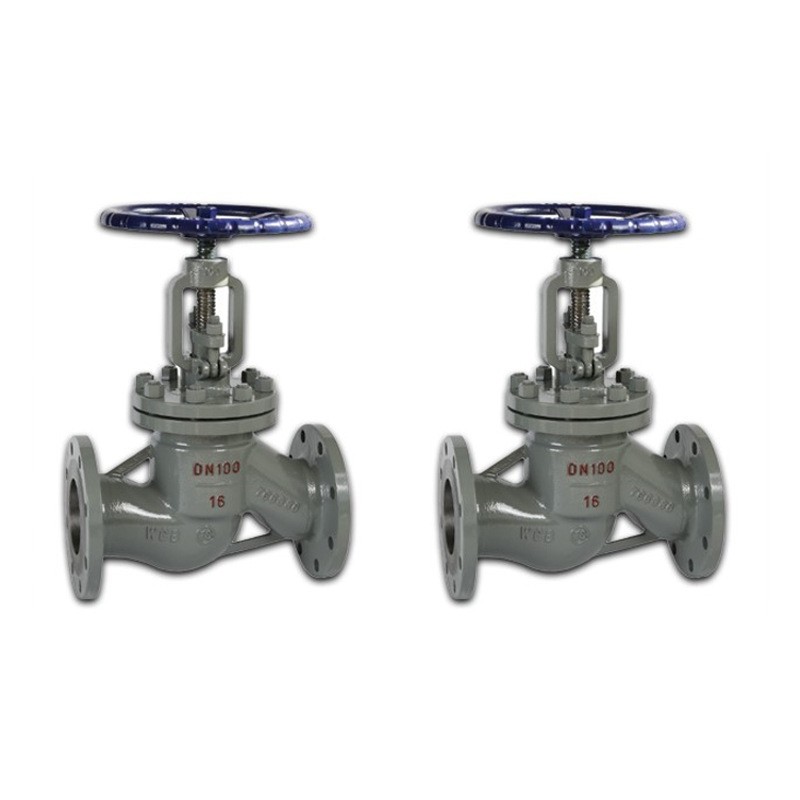 Cast steel flange stop valve