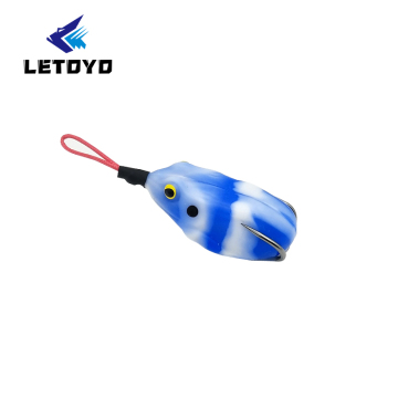 Letoyo الطعم الاصطناعي الضفدع سحب السحب لينة 5.5 سم 13.5g