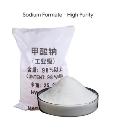 Organic Chemicals Sodium Formate Powder CAS 141-53-7