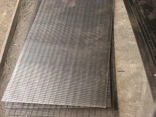 Stainless Steel Flat wedge Screen Panel