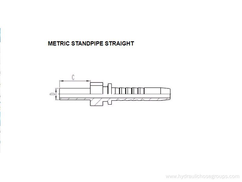 Metric Standpipe Straight 50011