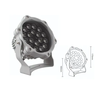 high power led project light outdoor rgb 24vdc led flood light IP65 LED project light 