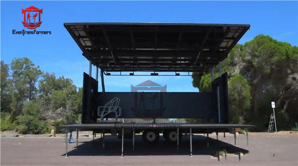 6x5x6 3m Mobile Stage Truck