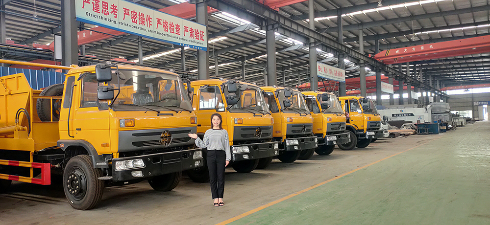 gabrage truck factory