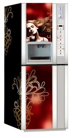 Standing Instant Powder Coffee/Milk Tea Vending Machine F302