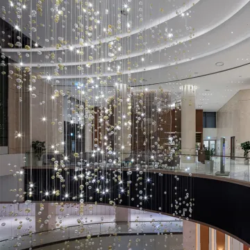 Modern Custom Luxury Staircase Ball Decorative Chandelier
