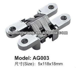hotel glass door concealed hinge