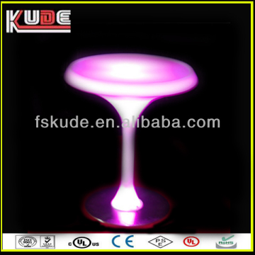 LED illuminated bar furniture set,nightclub l shape bar counter